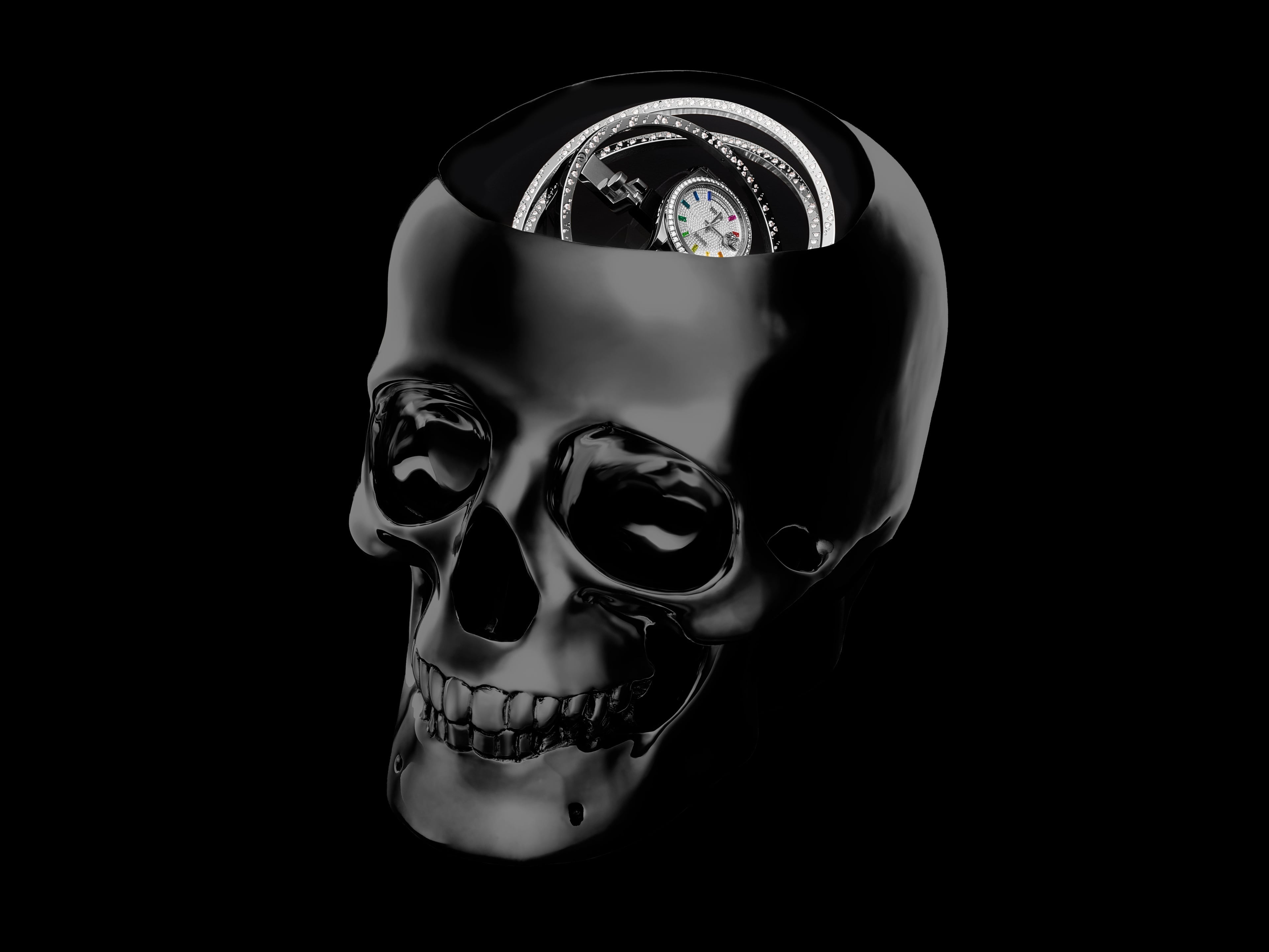 Skull Black Bernard Favre