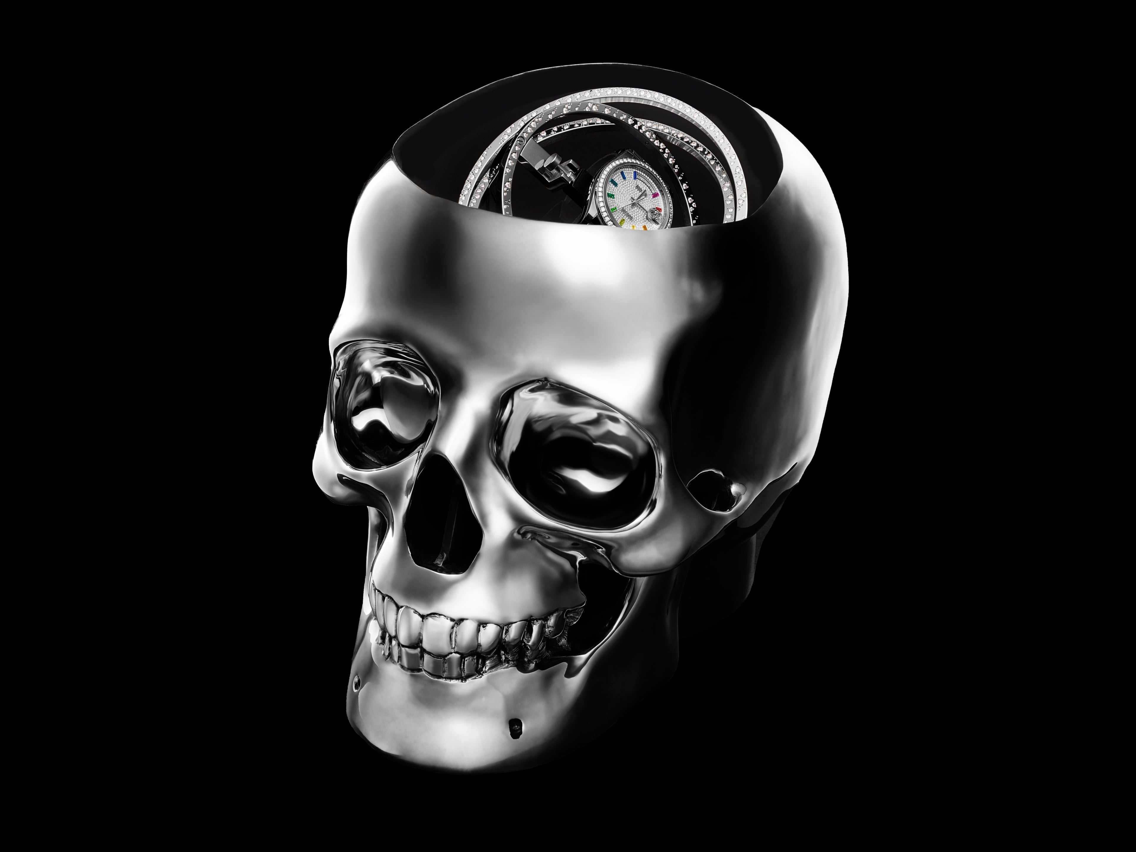 Skull Silver Bernard Favre